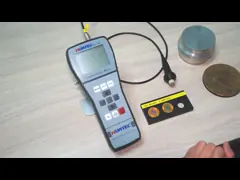 NDT Испытание импульсирующего тока Eddy Испытательное оборудование Цифровой счетчик проводимости video