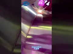 Ремонт стальной алюминиевой волоконной лазерной сварщицы video