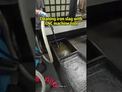 برش مایع مخزن آب پاک کننده خاشاک CNC پاک کننده مخزن خنک کننده AC220V