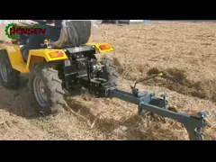 Multifunctional Tractor Mini 4WD Tractor With 2 Tined Plow CE Certification