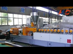 Двойной винтовой надувные вегетарианские батончики закуска пищевая экструдерная машина многофункциональная video