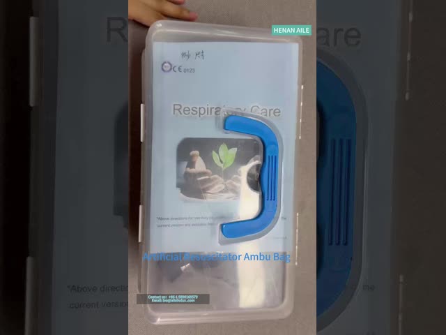 Silicone Artificial Resuscitator Ambu Bag Resuscitator For First Aid Training Resuscitation Cardiopulmonary Resuscitation