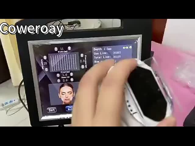 Ультразвуковой аппарат высокой интенсивности для омолаживания кожи видео