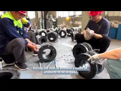 Гибкий соединительный фланц тип 1 дюйм 3 дюйма Вода, масло, кислота, щелочный соединитель video