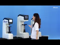 Full Auto Rockwell Metal Hardness Tester Цифровая машина для проверки твердости металлов Rockwell iRock-DR1 video