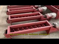 Peralatan Pengangkutan Biji tahan korosi dari stainless steel Conveyor sekrup