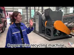Purity Scrap Copper Wire Recycling Machine For Manufacturing Plant