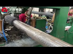 АСТМ A335 P11 11Cr застекленная труба из сплава стали бесшовная труба с шпоном труба для нефтеперерабатывающей фабрики video