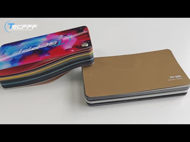 Sahara Amarelo 8mil Mudança de cor Película de Proteção de Tinta 1.52x16m