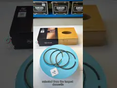 HOWO Части грузовиков Сборка поршневых колец WEICHAI Части двигателя 612600030053 video