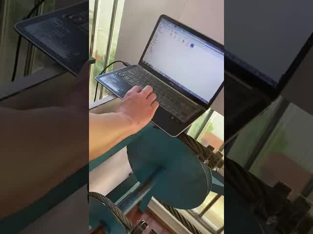 Добывающие веревки проволока проволока детектор дефекта канатная дорога лифт проволока детектор дефекта стальной веревки детектор дефекта видео