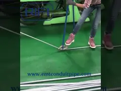 1/2 3/4 1 пластичный / алюминиевый EMT трубопровод Bender Ручной трубопровод video