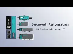 ЛС серии Дискритетные модули снабжения логистика Удаленный ПЛК Удаленный IO LS-8DO-N1FS video