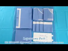Sterile SMS Transverse Laparotomy Drape Surgical Sheets Anti Static