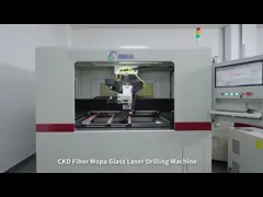 MOPA Pulse Laser Glass Drilling Machine / Лазерная буровая машина с высокой грузоподъемностью video