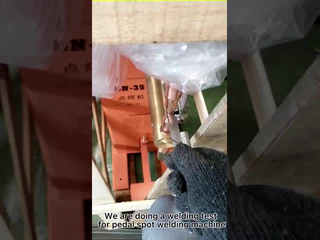 Медная проволока Pro Mini Алюминий Ручная точка сварочная машина Ноги работают видео