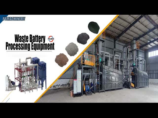 Máquinas de reciclagem de baterias de lítio UT-2000 2000KG/H Potência kW 130 para processamento