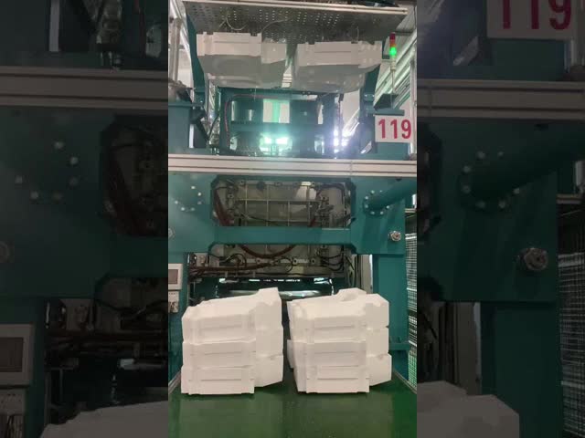 Energy Saving Innovative Business Polystyrene Shape Moulding Solution For Electronic Packaging video