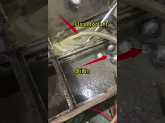 جدا کننده روغن خنک کننده CNC کارآمد مایع برش بزرگ و پودر حذف روغن