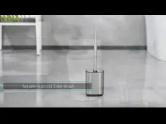 Модные стальные туалетные чистящие щетки с современным дизайном video