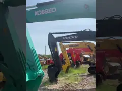 1.0м3 Вместимость ведра SK210 Использованные кобелковые скалистые экскаваторы оригинальные video