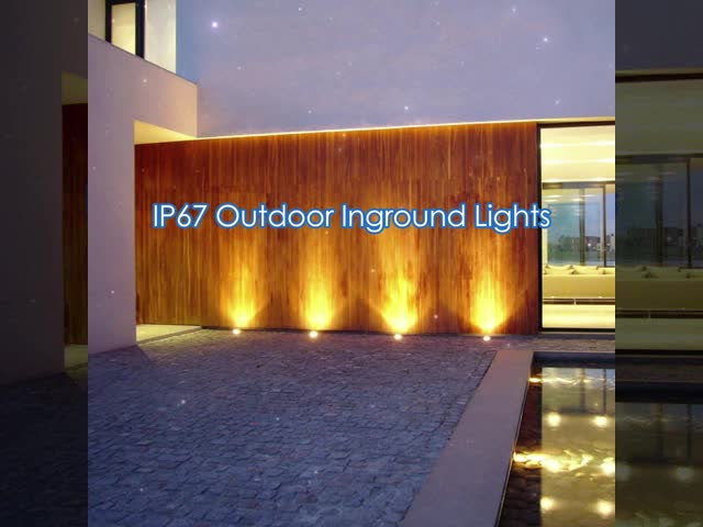 9W Underground LED Path Light IP67 LED Landscape Well Lights