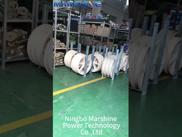 Алюминиевое колесо и резиновая подкладка SH822 822 мм Большой диаметр шнурового блока для шнуровой видео