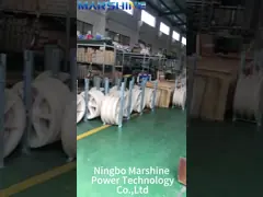 Алюминиевое колесо и резиновая подкладка SH822 822 мм Большой диаметр шнурового блока для шнуровой video