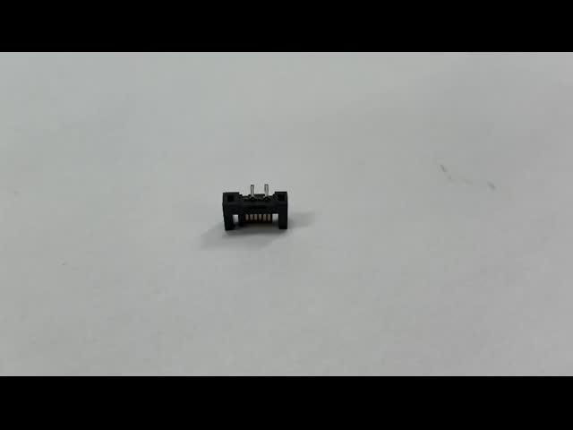 SATA 6p/Male Solder Type Au 6/F Plated Wire to Board Connector