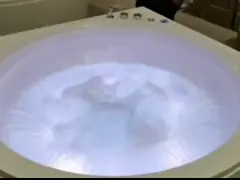 Ладодо угол водопад массаж ванна акцентирована с кругом водопад video