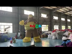 Customized Size Giant Inflatable Gorilla For Commercial Advertising