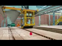 Industrial Kiln Cart Cleaning Machine For Tunnel Kilns Bricks Plant