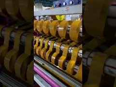 Беломолочная упаковочная лента Красочная упаковочная лента высокого качества video