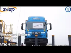China Hydraulic Road Blocker with IWA14-1 Compliance 20MPa Maximum Pressure and External Driving Unit for High Security Applications supplier
