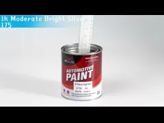 Быстросухое жидкое покрытие 1K умеренная металлическая серебряная автомобильная краска video