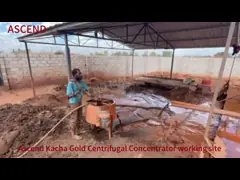 Кача золотодобыча Центробежная машина для отбора золота из концентрата и отходов video