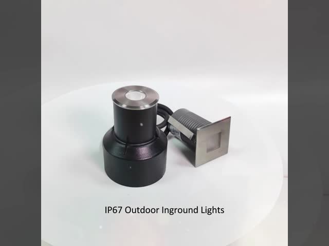 Stainless Steel Recessed Small Deck Lighting 1W 2W 3W LED Underground Lamps