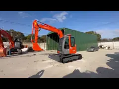 Giappone Usato Hitachi Escavatore in vendita Mini ZX75US-A di seconda mano Macchine Jindongyu