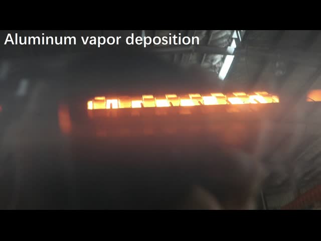 Web Roll To Roll Vacuum Metallizing Equipment Polymer Web Aluminum Metallizer