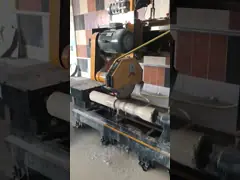 CNC / PLC Two Pcs Baluster Cutting Machine For Kingpost , Roadblock