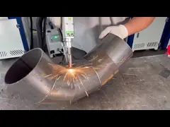 Машина для лазерной сварки с длиной рук 1400 мм и системой охлаждения водой video