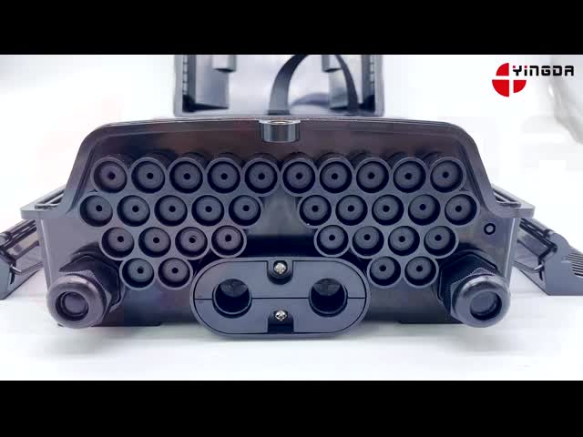 Высокопроизводительный и безопасный оптико-волоконный разделительный ящик для FTTH сети с разделительным ПЛК 16 ядра 32 ядра видео