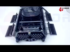 Высокопроизводительный и безопасный оптико-волоконный разделительный ящик для FTTH сети с разделительным ПЛК 16 ядра 32 ядра video