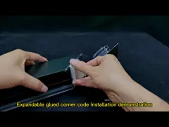 Injectable Gel Aluminium Corner Joint for Doors and Windows