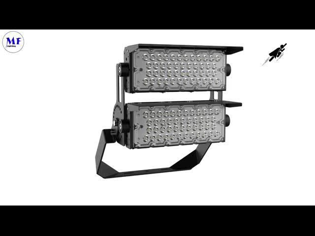 150W 160lm/W Stadium LED Sports Flood Light 10° /20° /40° /60° /90° Aluminum IP66 Waterproof Dustproof 6 Years Warranty