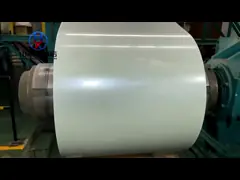 Край PPGI разреза Prepainted катушка листа катушки 1000-6000mm Galvalume стальным покрытая цветом video