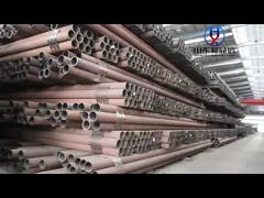 Горячекатаная безшовная стальная труба Astm A53 A36 Sch40 трубки Q235 горячекатаная безшовная стальная video