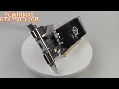 PCWINMAX Geforce GTX 750 Ti 2GB GDDR5 128bit 640SP видеокарта с одним вентилятором низкого профиля графическая карта GPU для рабочего стола video