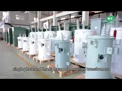 112.5Kva Three Phase Pole Mounted Distribution Transformer 3P ANSI/IEEE 34500GrdY