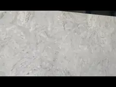 Calacatta White Quartz Sand 88% - 93% Marble Look Quartz Kitchen Countertops